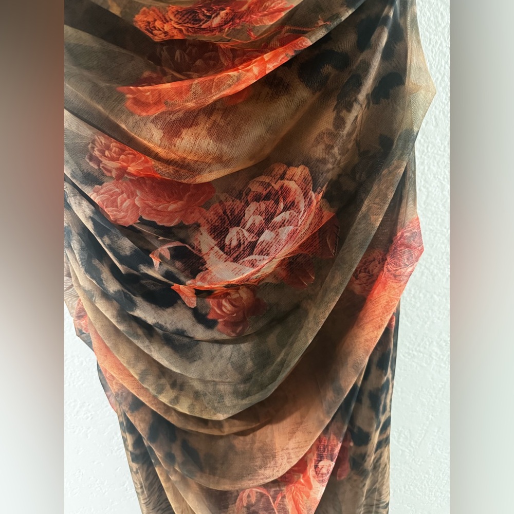 House of CB Nalini printed maxi dress, size L+ - Picture 4 of 7